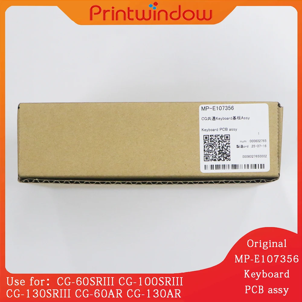 Original MP-E107356 Keyboard PCB assy for Mimaki CG-60SRIII CG-100SRIII CG-130SRIII CG-60AR CG-130AR
Original MP-E107356 Keyboard PCB assy for Mimaki CG-60SRIII CG-100SRIII CG-130SRIII CG-60AR CG-130AR