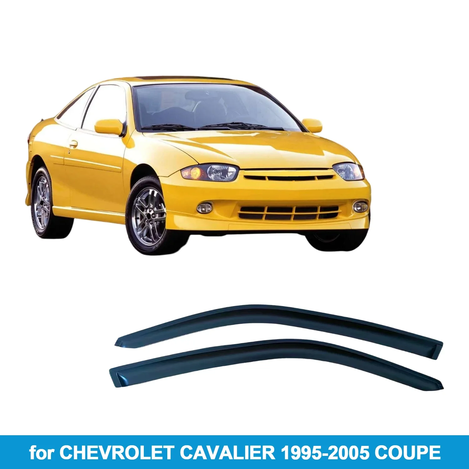 Оконный козырек для CHEVROLET CAVALIER 1995-2005 COUPE, защита от дождя, боковой дефлектор, защита от атмосферных воздействий, лента для наружного крепления
Оконный козырек для CHEVROLET CAVALIER 1995-2005 COUPE, защита от дождя, боковой дефлектор, защита от атмосферных воздействий, лента для наружного крепления