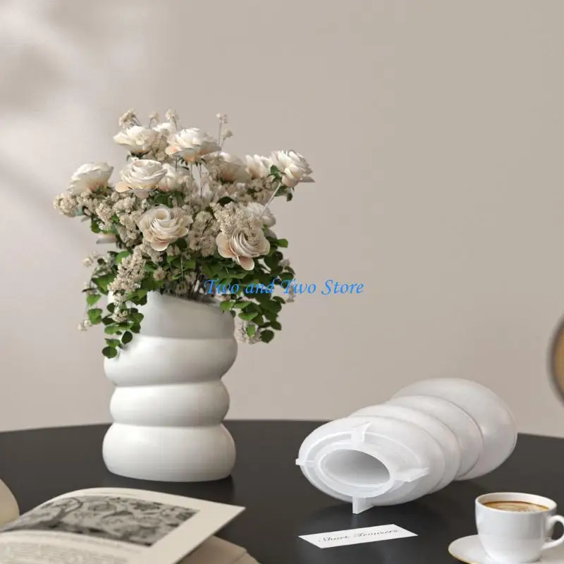 HX6F Silicone Vase Mold Reusable Crafting Moulds Suitable for Resin Art Home Decoration and Present Making
HX6F Silicone Vase Mold Reusable Crafting Moulds Suitable for Resin Art Home Decoration and Present Making