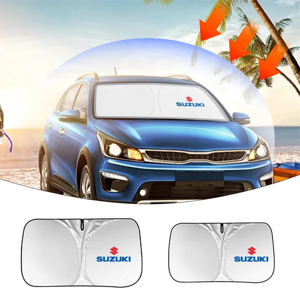 1pc Foldable Front Car Windshield Sun Shade Cover UV Refletive Sun Protection Cover For Suzuki SX4 Swift Alto Valve Accessories
1pc Foldable Front Car Windshield Sun Shade Cover UV Refletive Sun Protection Cover For Suzuki SX4 Swift Alto Valve Accessories