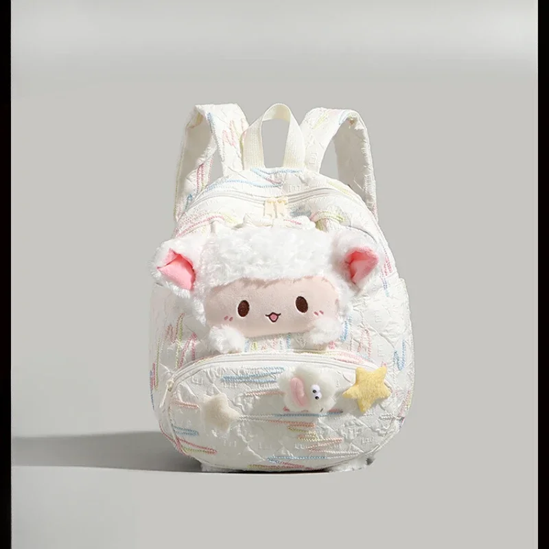 High-value cute lamb backpack 2024 winter new female college student schoolbag large-capacity commuter backpack
High-value cute lamb backpack 2024 winter new female college student schoolbag large-capacity commuter backpack