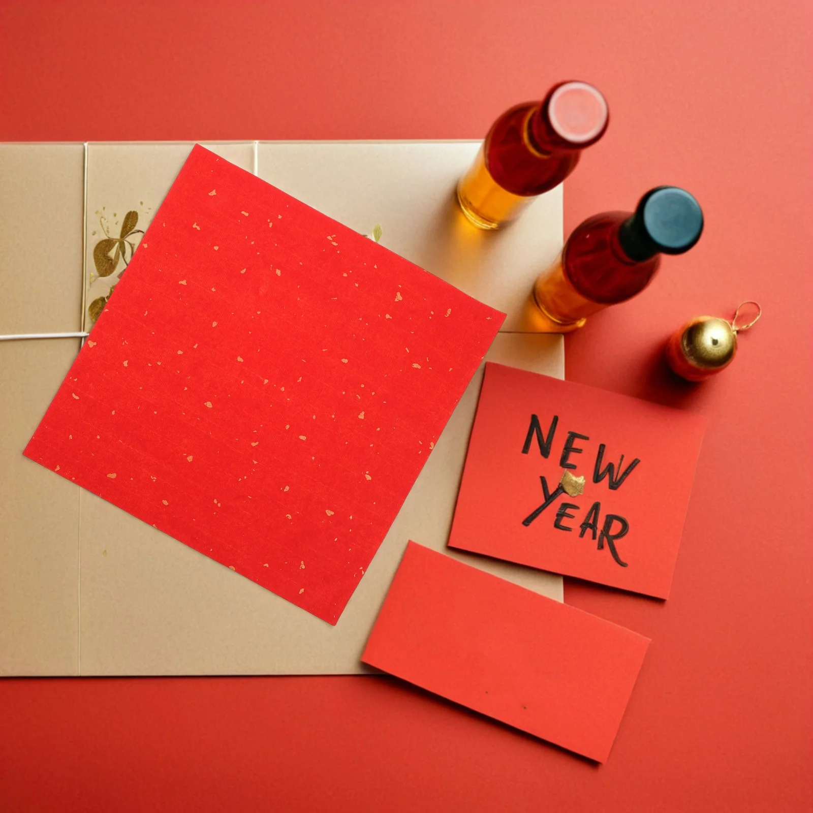 60Pcs 22x22cm Red Xuan Calligraphy Paper Sheets for Spring Festival Couplets and Chinese Calligraphy Practice Chinese Rice Paper
60Pcs 22x22cm Red Xuan Calligraphy Paper Sheets for Spring Festival Couplets and Chinese Calligraphy Practice Chinese Rice Paper