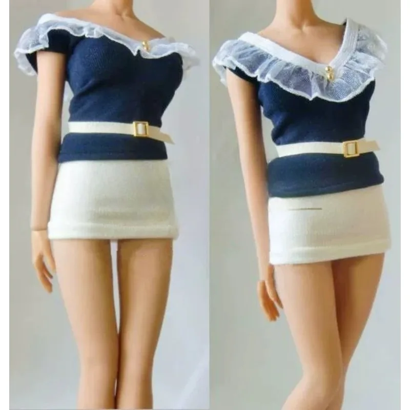 1/6 Scale Phicen Female Soldier One Shoulder V-neck T-shirt Bodycon Skirt Clothes Model for 12 Inch Toy Figures Body Doll
1/6 Scale Phicen Female Soldier One Shoulder V-neck T-shirt Bodycon Skirt Clothes Model for 12 Inch Toy Figures Body Doll
