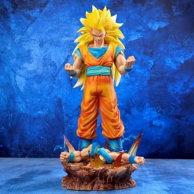 35cm Dragon Ball Anime Figures Super Saiyan Son Goku Action Figure Interchangeable Hands Ssj3 Goku Figures Collection Model Toys
35cm Dragon Ball Anime Figures Super Saiyan Son Goku Action Figure Interchangeable Hands Ssj3 Goku Figures Collection Model Toys