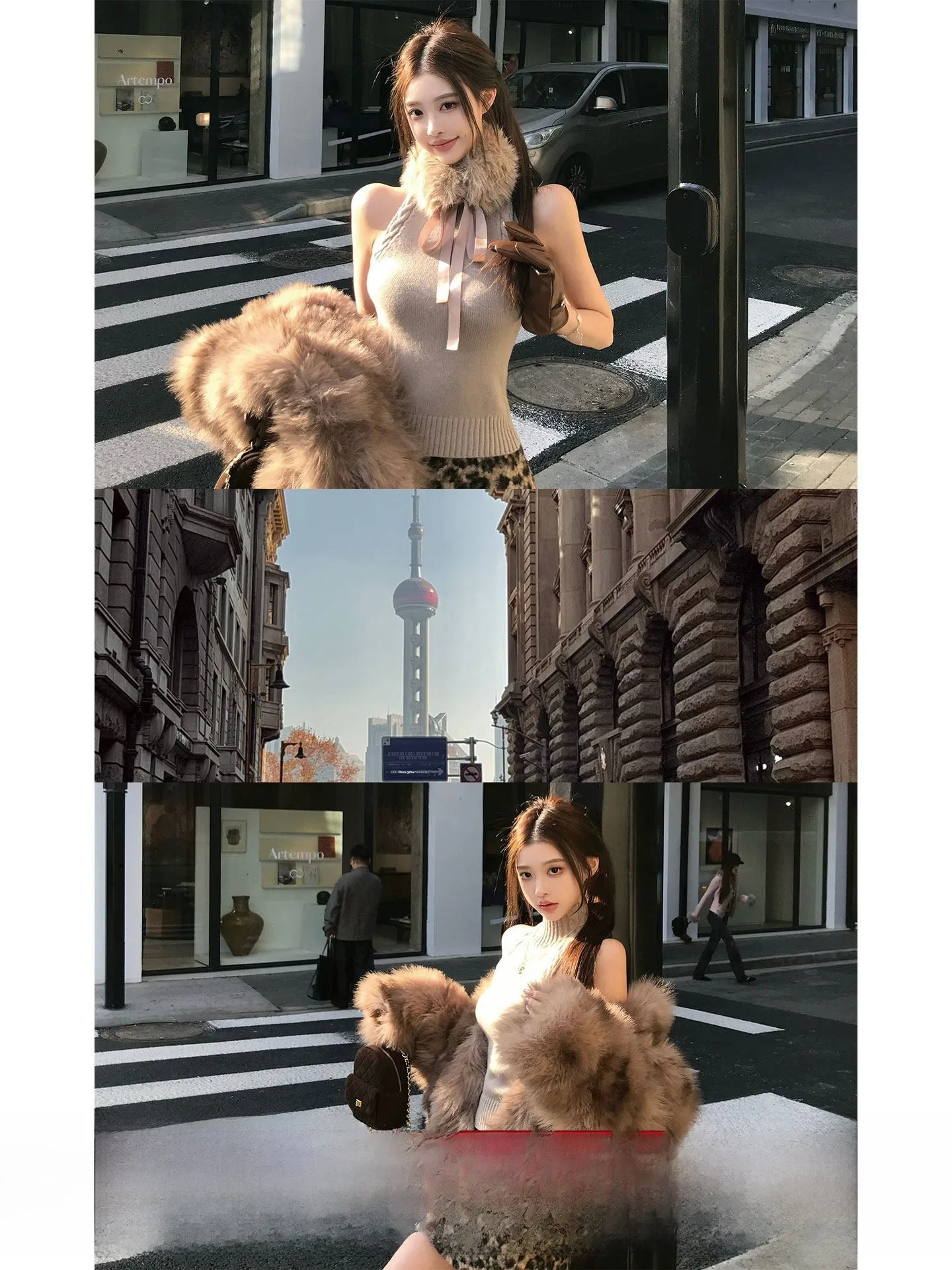 Okaaay Milk Tea Sweet Heart Women's Knitted Vest Design Sensation Hanging Ne Fur Collar Tank Top Casual Sle Autumn Winter...
Okaaay Milk Tea Sweet Heart Women's Knitted Vest Design Sensation Hanging Ne Fur Collar Tank Top Casual Sle Autumn Winter...