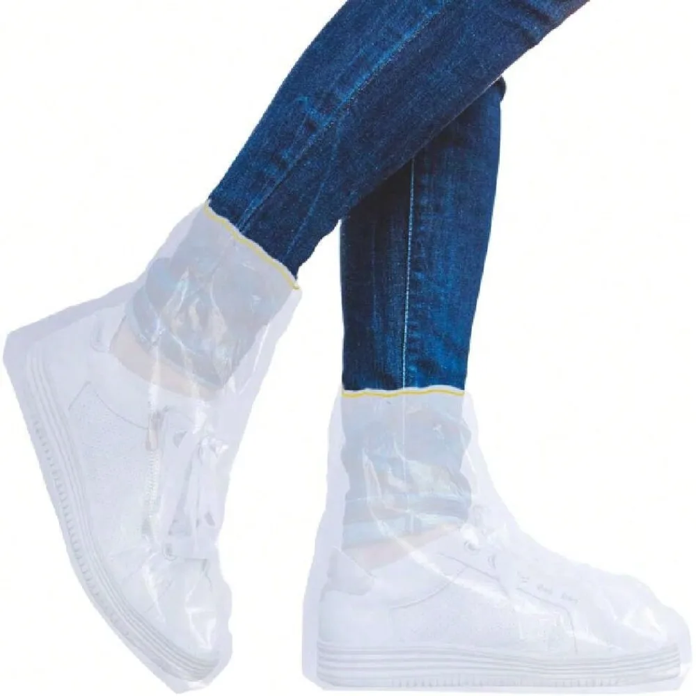 20Pcs Rain Covers For Shoe Clear - Waterproof Disposable Plastic Clear Heavy Duty Shoe Covers For Men And Women,45626107
20Pcs Rain Covers For Shoe Clear - Waterproof Disposable Plastic Clear Heavy Duty Shoe Covers For Men And Women,45626107