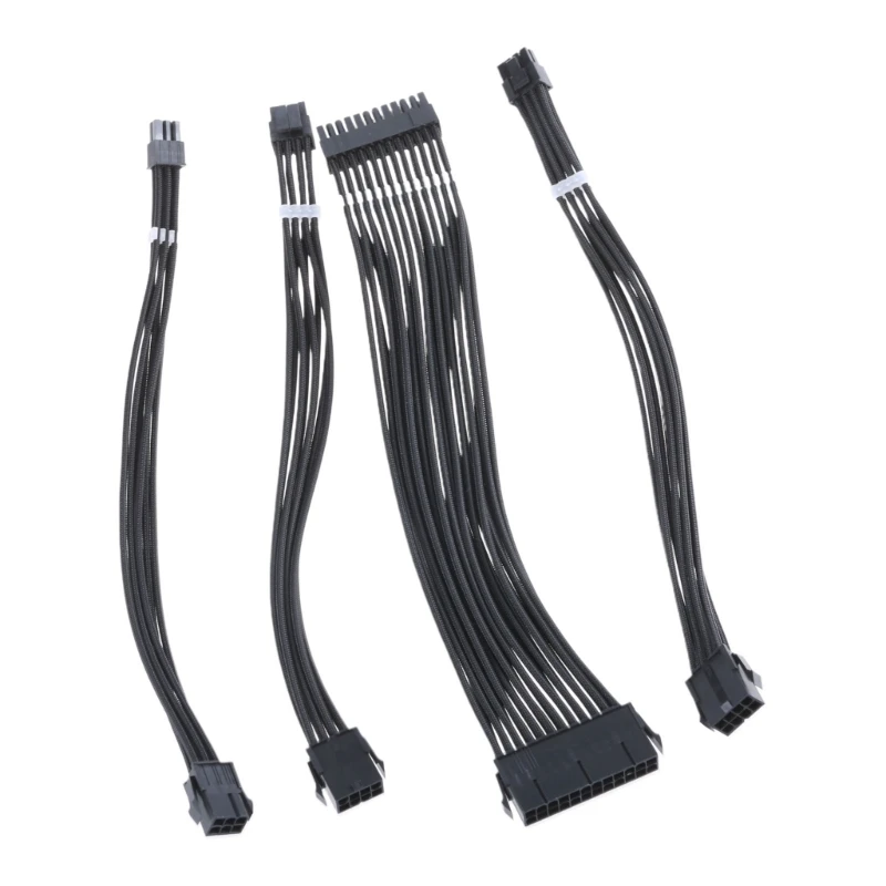 1 комплект удлинительных кабелей PCIE длиной 30 см для ПК, шнур питания для процессора, графического процессора, компьютерные
1 комплект удлинительных кабелей PCIE длиной 30 см для ПК, шнур питания для процессора, графического процессора, компьютерные