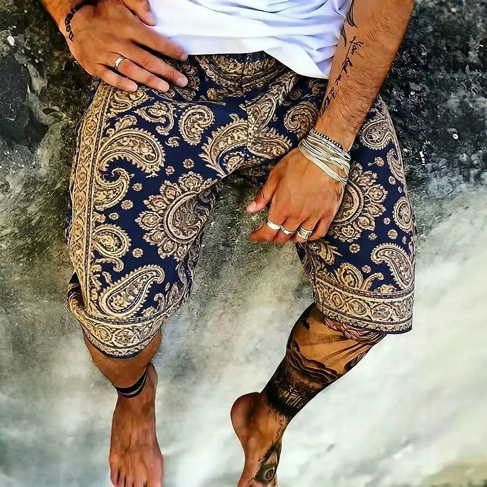Korean Minimal Color Block Men's Beach Shorts, Multi-scene Loose Pants for Home Beach Outdoor
Korean Minimal Color Block Men's Beach Shorts, Multi-scene Loose Pants for Home Beach Outdoor
