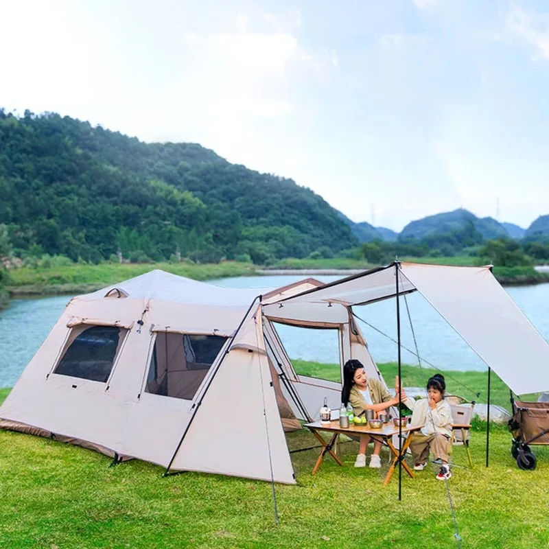 Tunnel Type Outdoor Portable Tent Folding Family Survival Waterproof Shelter Sun Protection Tent Beach Tourist Nature Hike Tents
Tunnel Type Outdoor Portable Tent Folding Family Survival Waterproof Shelter Sun Protection Tent Beach Tourist Nature Hike Tents