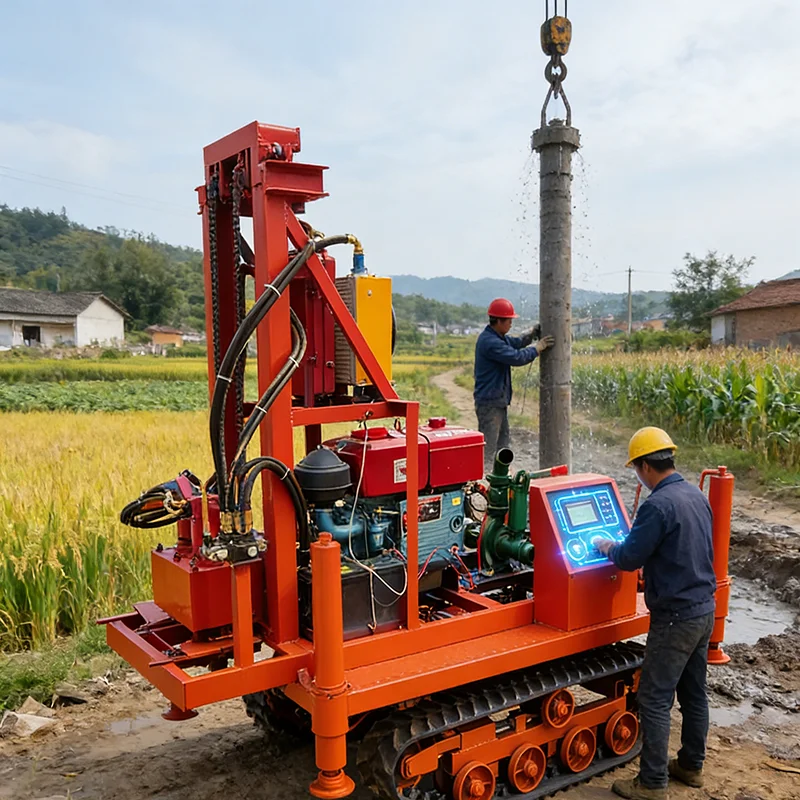 Hydraulic 150m Water Well Drilling Rig Portable Rotary Borehole Drilling Equipment Professional Drill Machine for Well Drilling
Hydraulic 150m Water Well Drilling Rig Portable Rotary Borehole Drilling Equipment Professional Drill Machine for Well Drilling