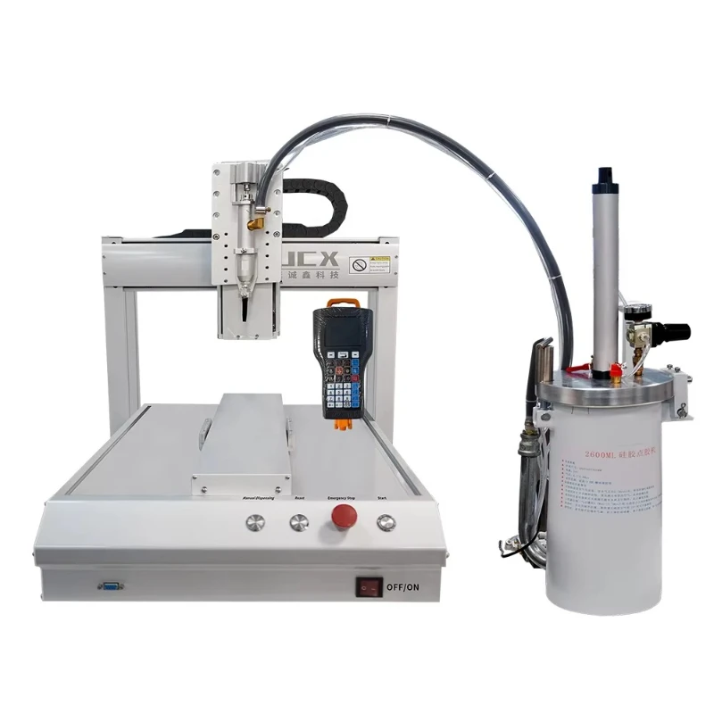 2600ml Automatic CNC Glue Dispenser Robot for Hot Melt Adhesive Mobile Phone Accessories LED Glue Dispenser Machine
2600ml Automatic CNC Glue Dispenser Robot for Hot Melt Adhesive Mobile Phone Accessories LED Glue Dispenser Machine