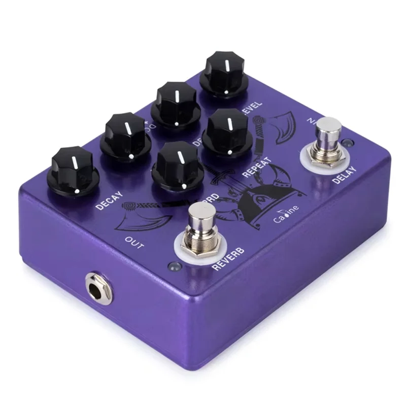 Caline CP-80 Ragnarok Guitar Effect Pedal Reverb & Delay 2-In-1 Digital Guitar Pedal True Bypass Electric Guitar Accessories
Caline CP-80 Ragnarok Guitar Effect Pedal Reverb & Delay 2-In-1 Digital Guitar Pedal True Bypass Electric Guitar Accessories