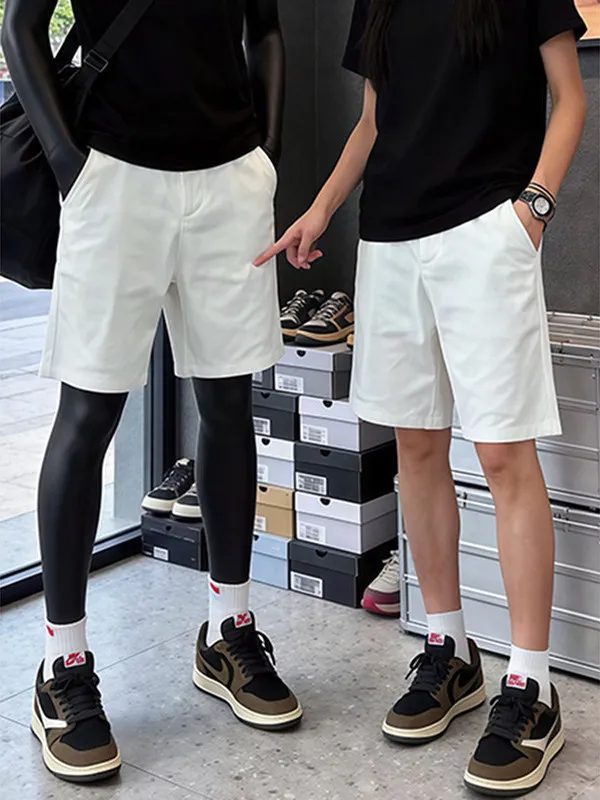 Cleanfit White Quick Dry Four-Quarter Men's Summer Thin Ice Silk Cool Feeling Sports Shorts Loose Mid-Length American Style
Cleanfit White Quick Dry Four-Quarter Men's Summer Thin Ice Silk Cool Feeling Sports Shorts Loose Mid-Length American Style