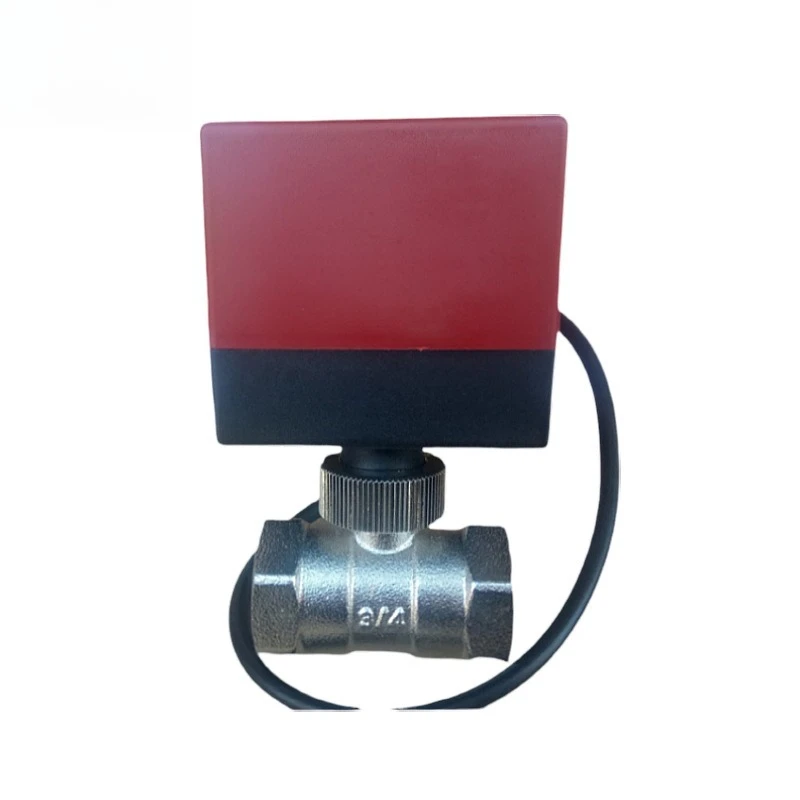 Electric two-way valve ball valve DQ220 air conditioner matching DN20 fan coil two-way valve actuator 6 points
Electric two-way valve ball valve DQ220 air conditioner matching DN20 fan coil two-way valve actuator 6 points