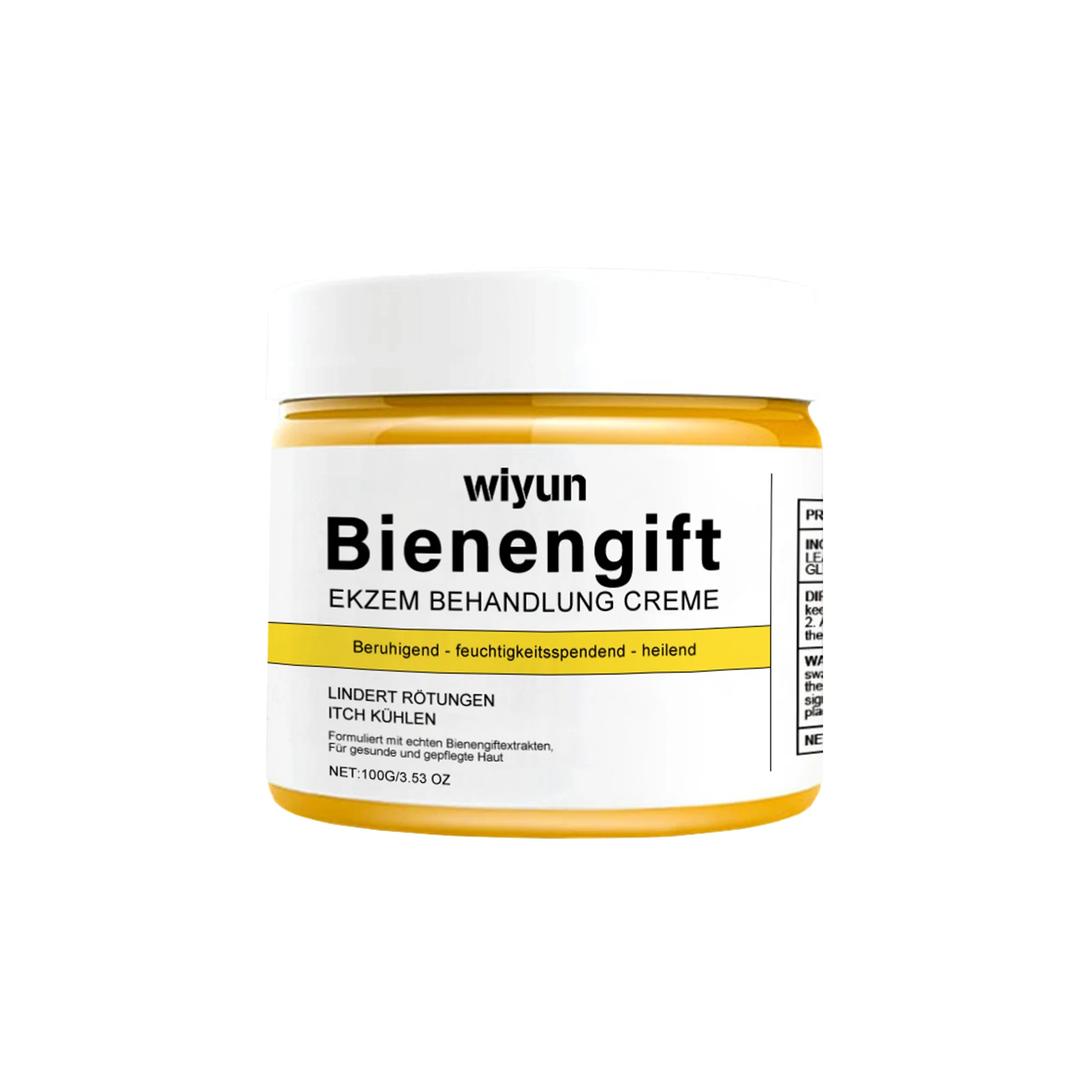 Bee Venom Skin Care Cream Gentle Moisturizing Soothing Redness Moisturizing Repair Skin Care Cream
Bee Venom Skin Care Cream Gentle Moisturizing Soothing Redness Moisturizing Repair Skin Care Cream