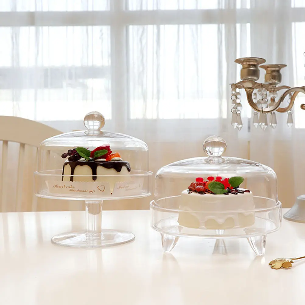 1Set Transparent Acrylic Cake Tray Dustproof Food Cover Household Dessert Holder Heat Preservation Fresh Keeping Cake Storage
1Set Transparent Acrylic Cake Tray Dustproof Food Cover Household Dessert Holder Heat Preservation Fresh Keeping Cake Storage