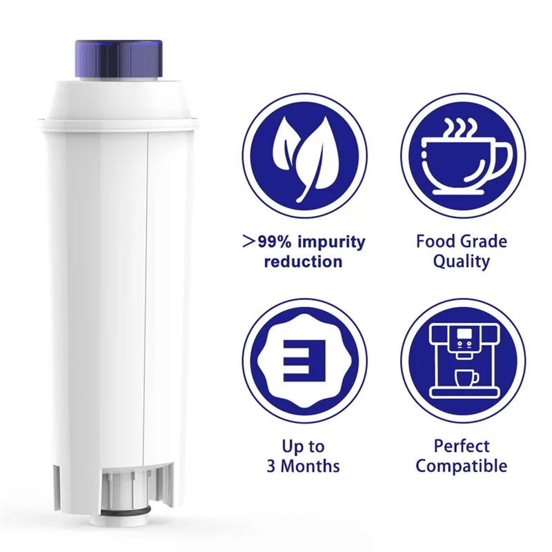 Soft Water Filter Water For DLSC002 For Coffee Machine Delonghi DLS C002 For 5513292811 CFL-950,SER3017,ECAM ESAM ETAM Series
Soft Water Filter Water For DLSC002 For Coffee Machine Delonghi DLS C002 For 5513292811 CFL-950,SER3017,ECAM ESAM ETAM Series