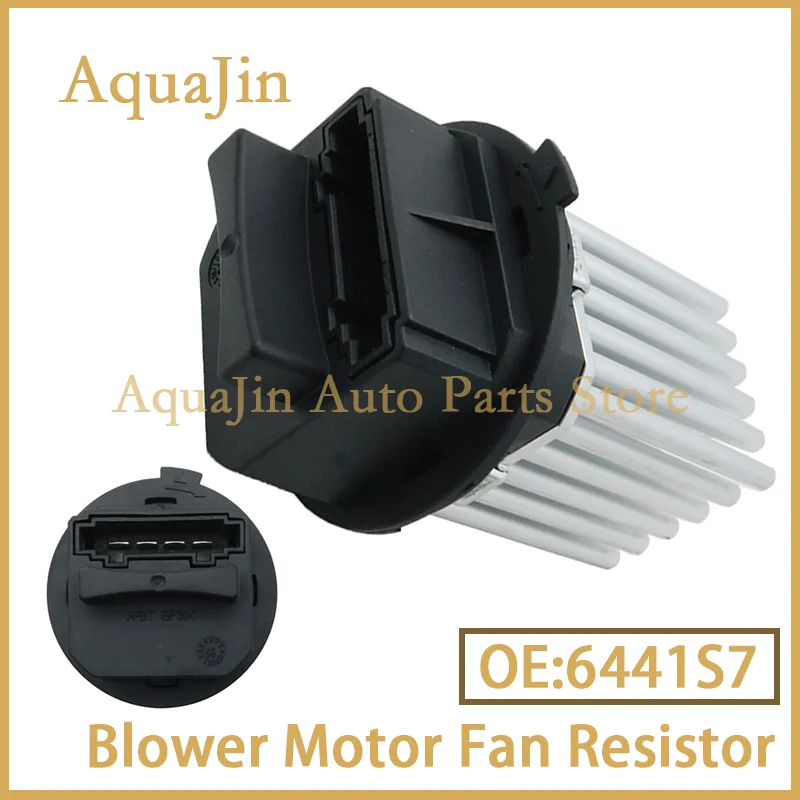 6441.S7 Resistor Blower Motor Resistor Fan Resistor For Peugeot 307 CC 407 Citroen C3 C4 C5 C6 DS3 6441S7 LR002685 6G9N19W575AA
6441.S7 Resistor Blower Motor Resistor Fan Resistor For Peugeot 307 CC 407 Citroen C3 C4 C5 C6 DS3 6441S7 LR002685 6G9N19W575AA