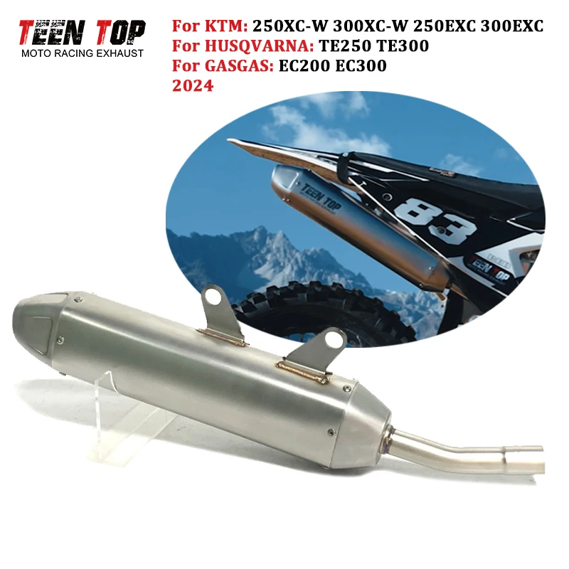 Slip-on Exhaust For KTM 250 XC-W /300 XC-W /250 EXC /300 EXC 2024 Offroad Bike Exhaust Muffler 250SX 300SX 2023-2024 Silencer
Slip-on Exhaust For KTM 250 XC-W /300 XC-W /250 EXC /300 EXC 2024 Offroad Bike Exhaust Muffler 250SX 300SX 2023-2024 Silencer