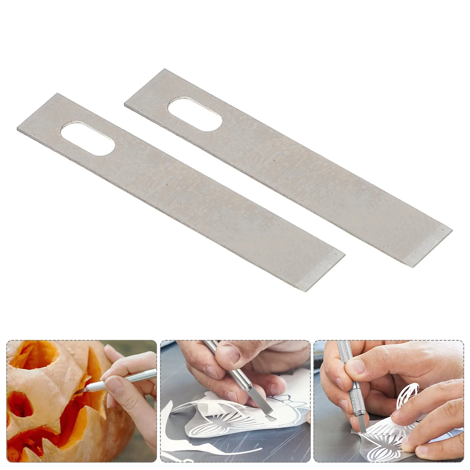 50Pcs Versatile Craft Blades Replacement for Arts Crafts Scrapbooking Woodworking Paper Modeling Engraving Hobby Utility
50Pcs Versatile Craft Blades Replacement for Arts Crafts Scrapbooking Woodworking Paper Modeling Engraving Hobby Utility