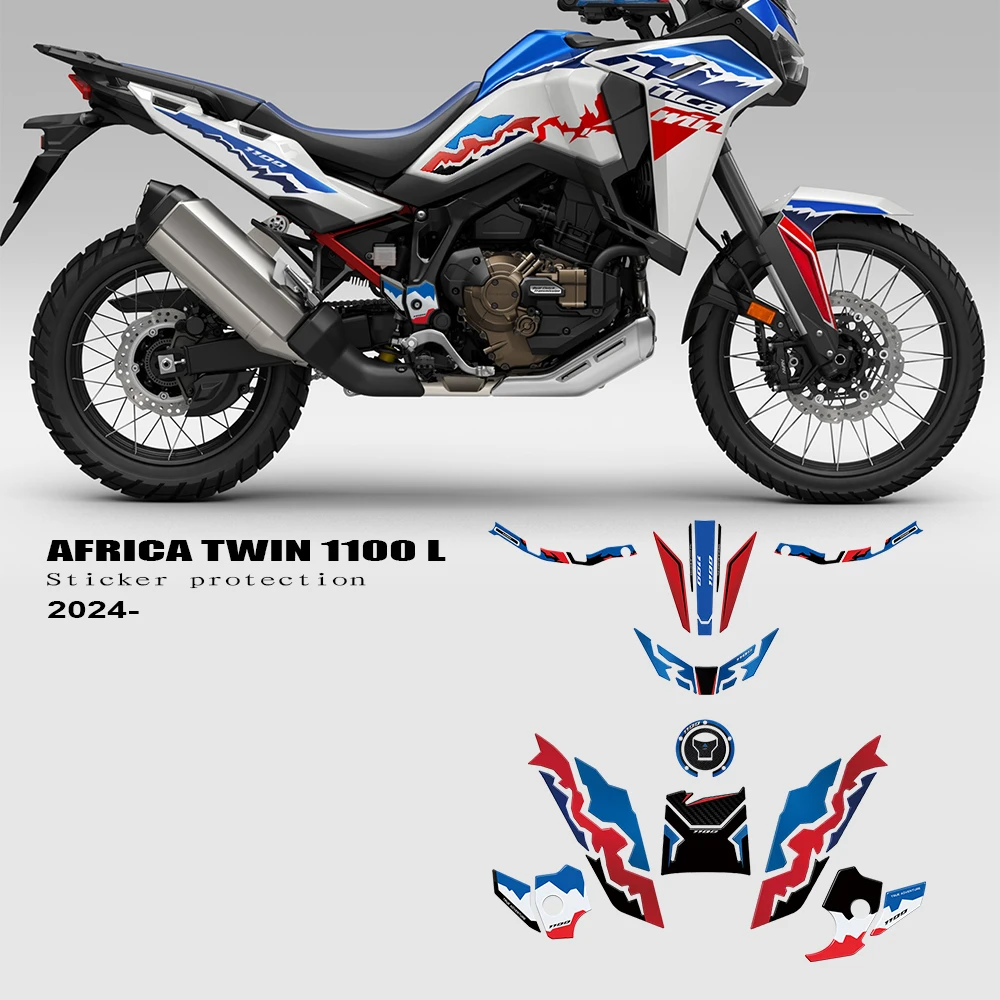 For CRF 1100L Africa Twin 2024 Africa Twin 1100 2025 Motorcycle Accessories 3D Epoxy Resin Sticker Protection Kit Fuel Tank Pad
For CRF 1100L Africa Twin 2024 Africa Twin 1100 2025 Motorcycle Accessories 3D Epoxy Resin Sticker Protection Kit Fuel Tank Pad