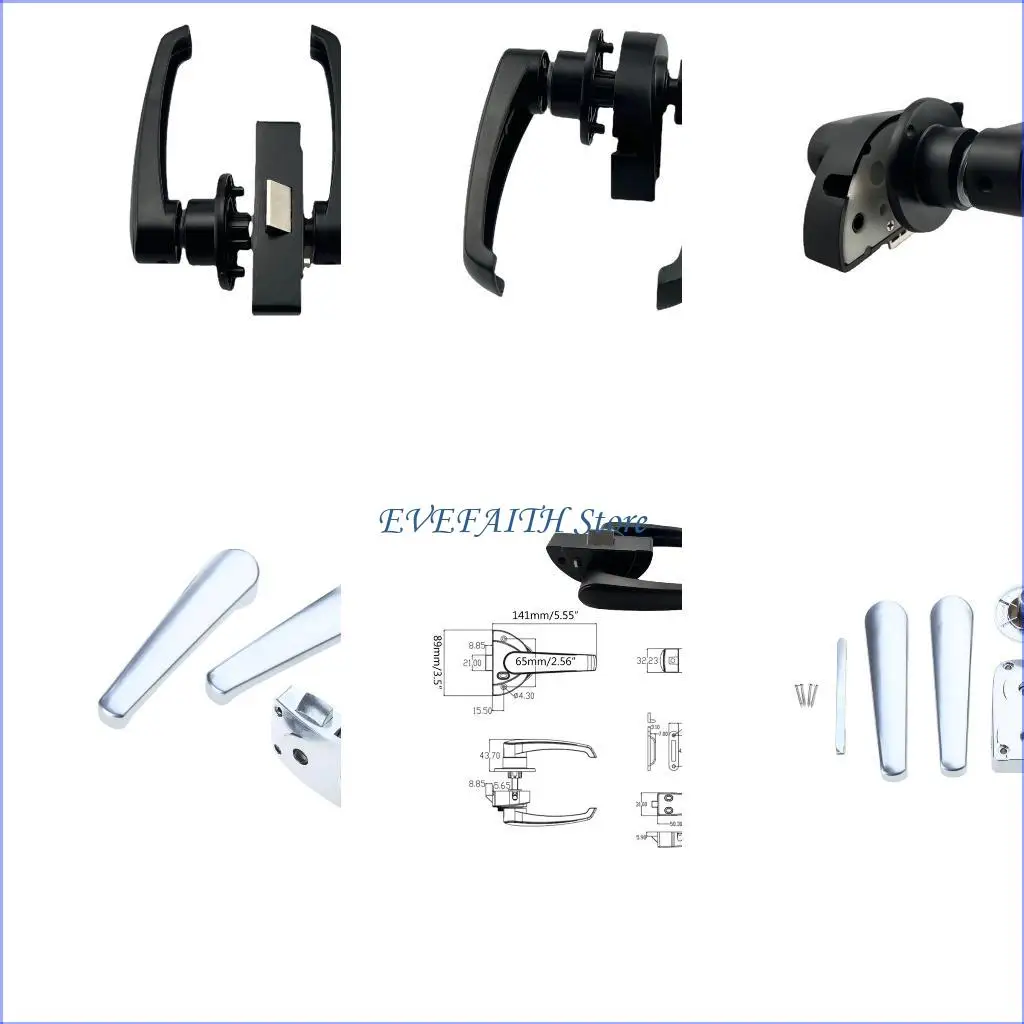 124b Трейлер для путешествий входной дверной замок RV для защелки металлической ручки
124b Трейлер для путешествий входной дверной замок RV для защелки металлической ручки