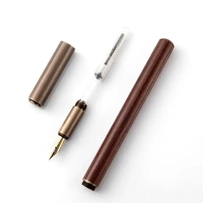 Luxury Retro Wood Bronze Fountain Pen Office Business Writing Art Calligraphy Ink Pens 0.5mm School Student Stationery Gifts
Luxury Retro Wood Bronze Fountain Pen Office Business Writing Art Calligraphy Ink Pens 0.5mm School Student Stationery Gifts