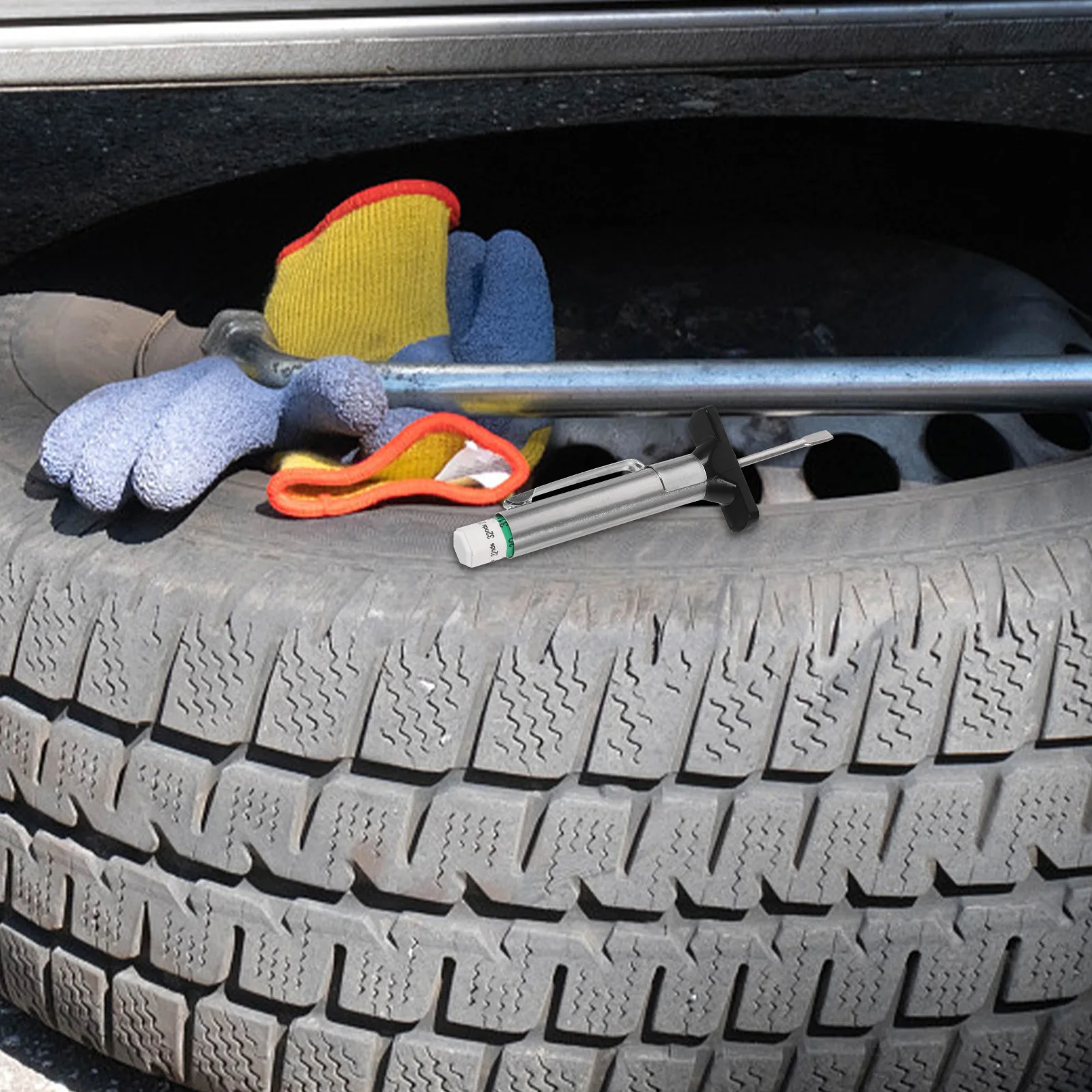 10Pcs Tire Tread Gauge 0-25Mm Depth Measuring Tool for Auto Maintenance Compact Size High Accuracy Stainless Steel Sensor
10Pcs Tire Tread Gauge 0-25Mm Depth Measuring Tool for Auto Maintenance Compact Size High Accuracy Stainless Steel Sensor