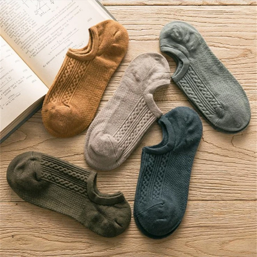 1 Pairs Twists Cotton Tube Socks for Men Short Boat Socks Invisible Summer Thin Versatile Anti Odor Calcetines
1 Pairs Twists Cotton Tube Socks for Men Short Boat Socks Invisible Summer Thin Versatile Anti Odor Calcetines