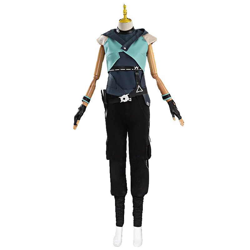 Jett Cosplay Costume Full Set for Women VALORANT Halloween Kunai Comic Con Role Play Anime Convention Party Outfit
Jett Cosplay Costume Full Set for Women VALORANT Halloween Kunai Comic Con Role Play Anime Convention Party Outfit