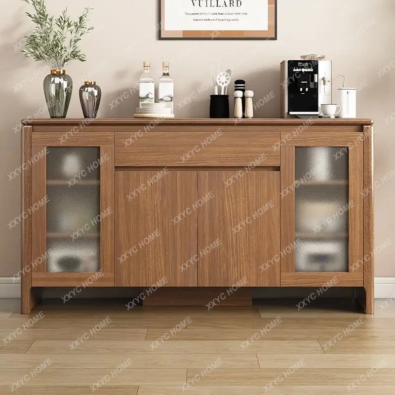 Q Solid wood dining side cabinet integrated wall storage household locker kitchen storage
Q Solid wood dining side cabinet integrated wall storage household locker kitchen storage