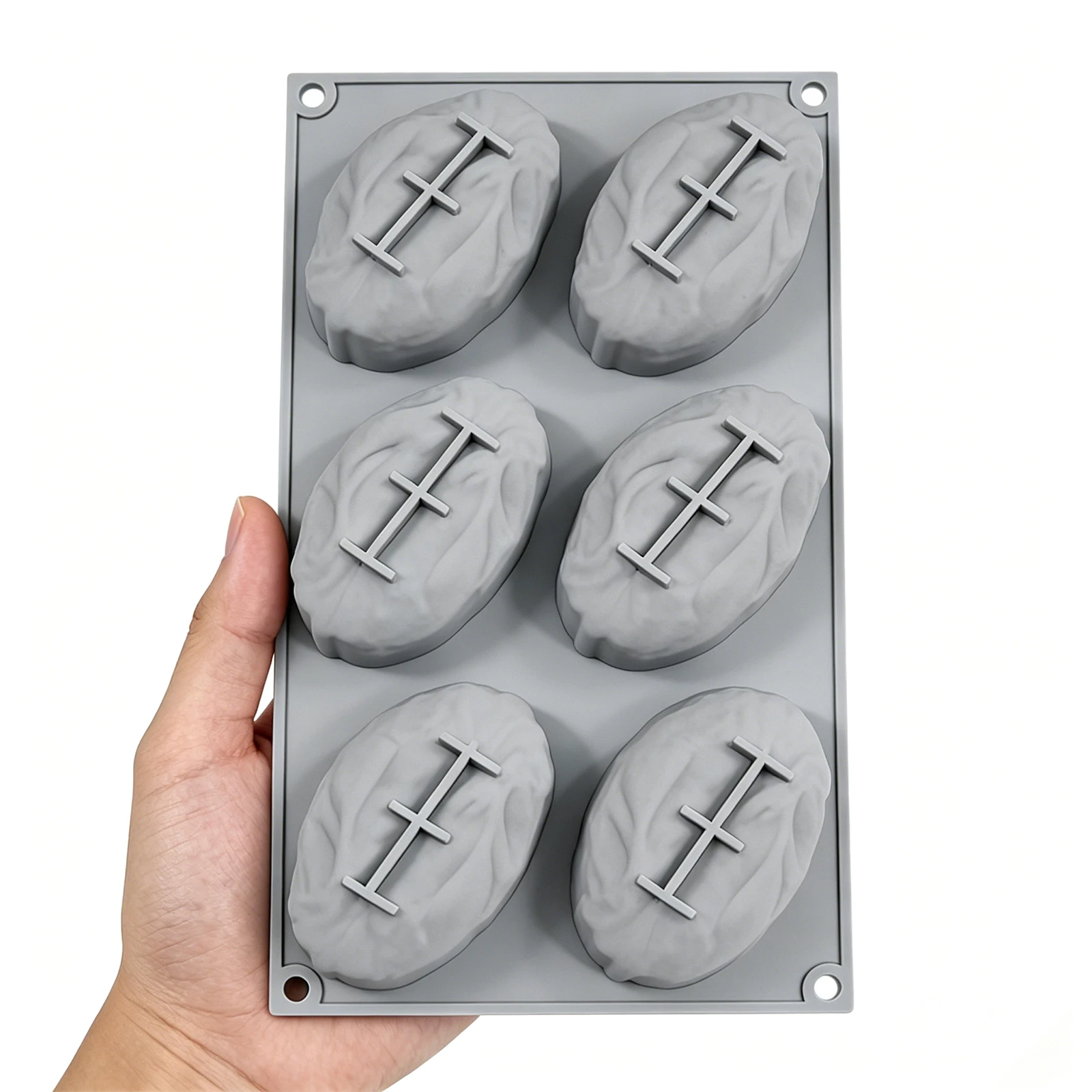 Nut-Shaped DIY Bakeware Molds 6 Cavity Chocolate Dessert Mould Mousse Cake Mould for Baking Cake Candy Jelly Mousse Desserts
Nut-Shaped DIY Bakeware Molds 6 Cavity Chocolate Dessert Mould Mousse Cake Mould for Baking Cake Candy Jelly Mousse Desserts