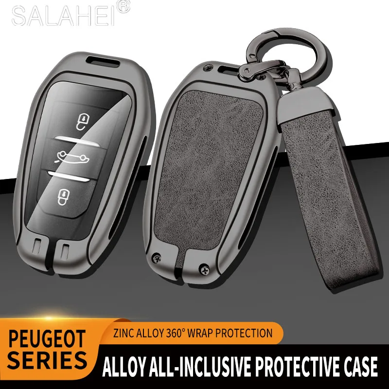 Zinc Alloy Car Key Fob Case Full Cover Holder Shell For Peugeot 308 2008 3008 508 5008 408 4008 208 301 407 Keychain Accessories
Zinc Alloy Car Key Fob Case Full Cover Holder Shell For Peugeot 308 2008 3008 508 5008 408 4008 208 301 407 Keychain Accessories