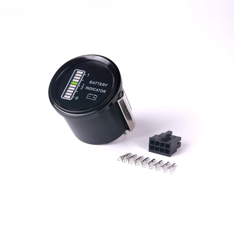 10-Segment LED type power meter agv trolley utv tractor forklift battery power display meter power display
10-Segment LED type power meter agv trolley utv tractor forklift battery power display meter power display