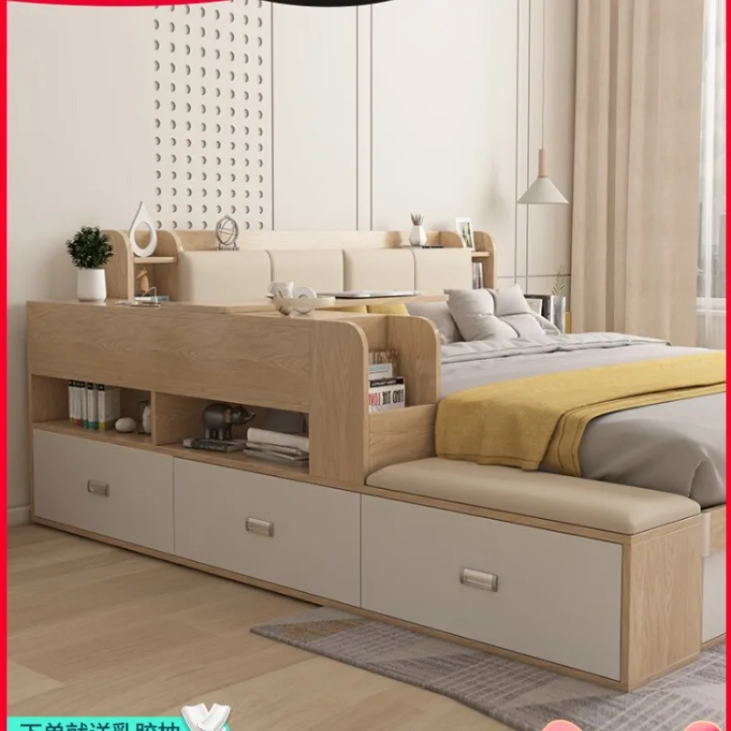 Bedside cabinet tatami 1.8 meters double bed master bedroom high box board multi-function
Bedside cabinet tatami 1.8 meters double bed master bedroom high box board multi-function