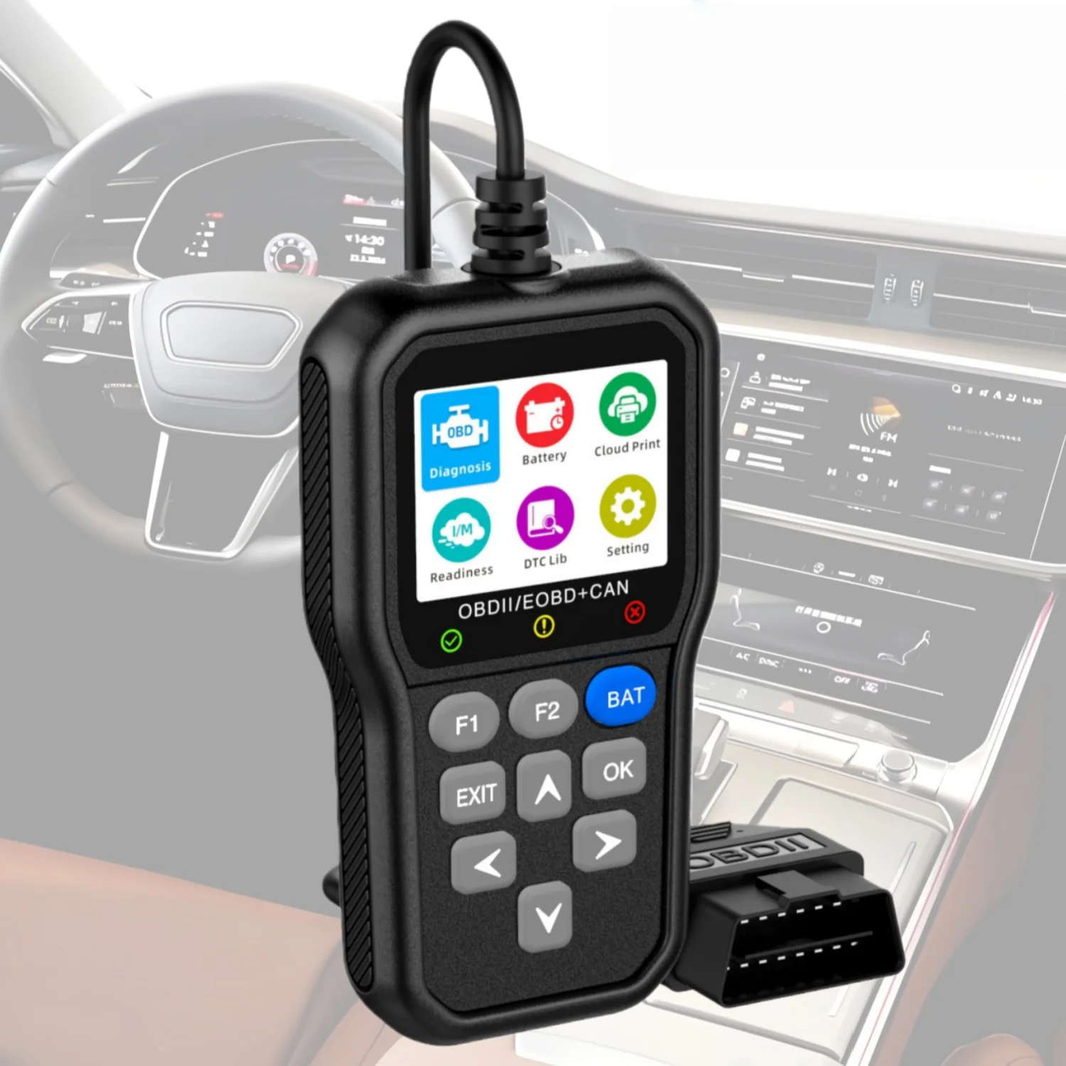 Диагностический сканер OBD2 для всех легковых и грузовых автомобилей с гарантией 1 год, подключение по протоколу OBD-II, универсальная совместимость
Диагностический сканер OBD2 для всех легковых и грузовых автомобилей с гарантией 1 год, подключение по протоколу OBD-II, универсальная совместимость