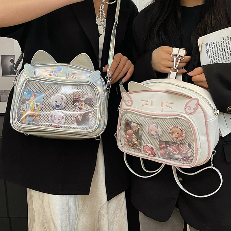 Fashion College Style Female Small Bag Personality Backpacks For Women Leather Casual Harajuku Shoulder Bag
Fashion College Style Female Small Bag Personality Backpacks For Women Leather Casual Harajuku Shoulder Bag