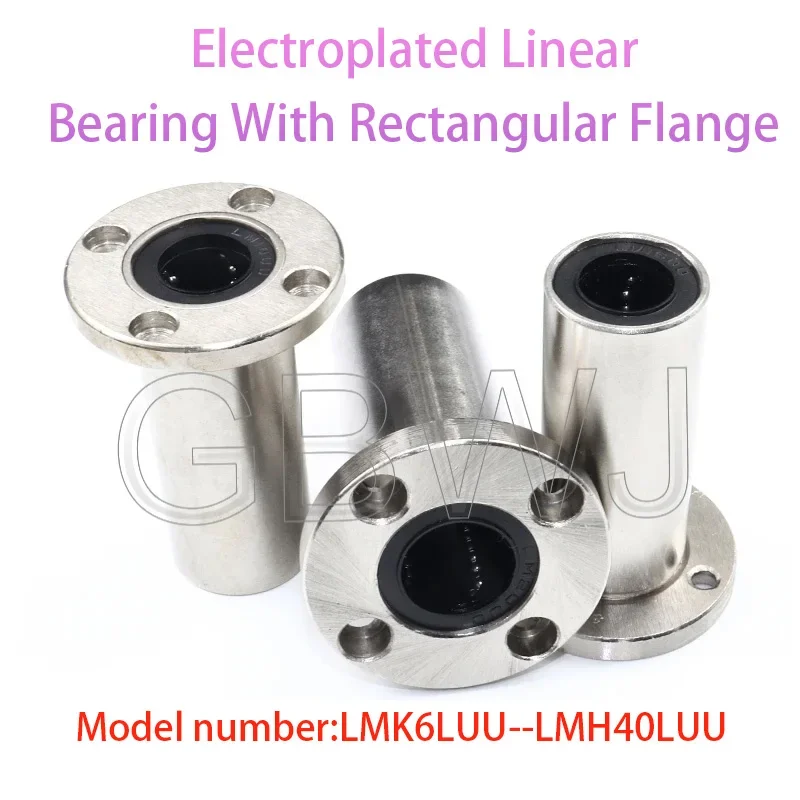 1Pcs Cnc 3D Printer Anti-Rust Electroplating Extended Round Flange Linear Bearing Lmf8luu Lmf10luu Lmf12luu 16 20 25 30 35 40LUU
1Pcs Cnc 3D Printer Anti-Rust Electroplating Extended Round Flange Linear Bearing Lmf8luu Lmf10luu Lmf12luu 16 20 25 30 35 40LUU
