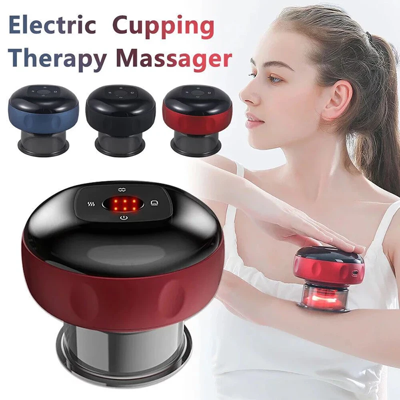 Body Scraping Massage Smart Electric Vacuum Cupping Heating Suction Cup Device Back Neck Arm Massger
Body Scraping Massage Smart Electric Vacuum Cupping Heating Suction Cup Device Back Neck Arm Massger