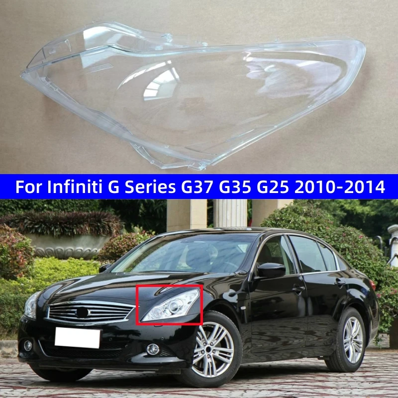For Infiniti G Series G37 G35 G25 2010 2011 2012 2013 2014 Car Gadget Replace A Transparent PC Headlamp Shell Headlight Lenses
For Infiniti G Series G37 G35 G25 2010 2011 2012 2013 2014 Car Gadget Replace A Transparent PC Headlamp Shell Headlight Lenses