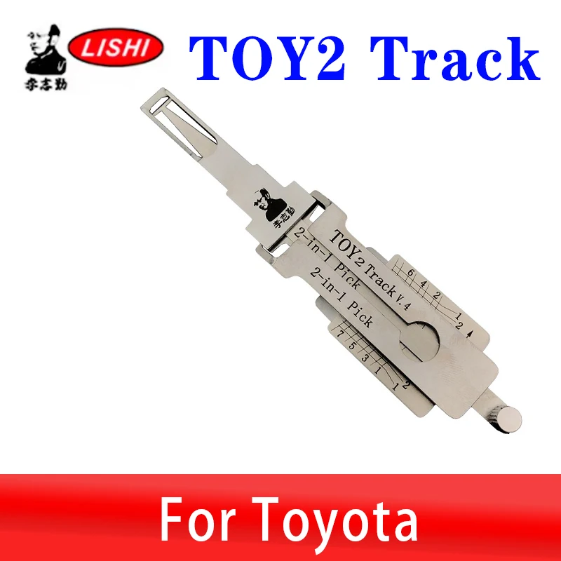 For New Toyota Lishi 2in1 TOY 2Track V.4 Original Decoder Lock Pick tool Locksmiths tool Car Door Opne Tool
For New Toyota Lishi 2in1 TOY 2Track V.4 Original Decoder Lock Pick tool Locksmiths tool Car Door Opne Tool