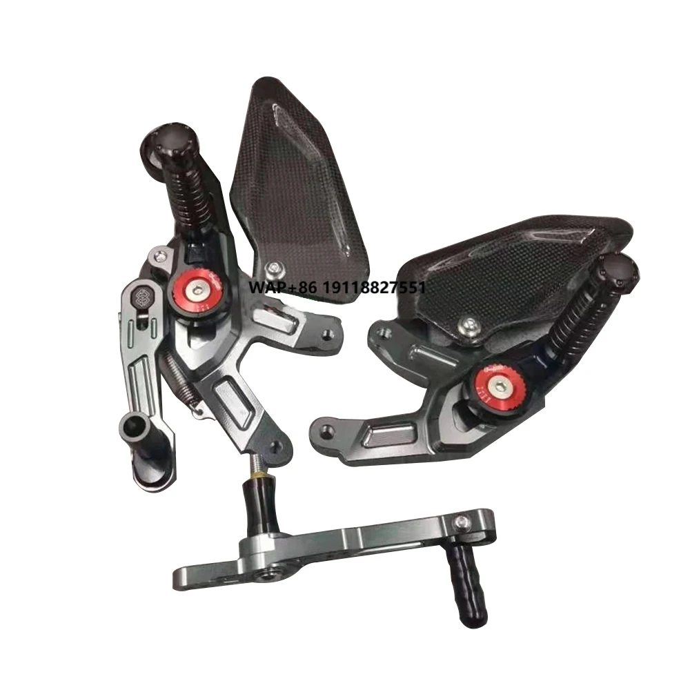High Quality Adjustable Rearset Footrest Foot Rest CNC in Carbon Fiber for S1000RR 2015-2018
High Quality Adjustable Rearset Footrest Foot Rest CNC in Carbon Fiber for S1000RR 2015-2018