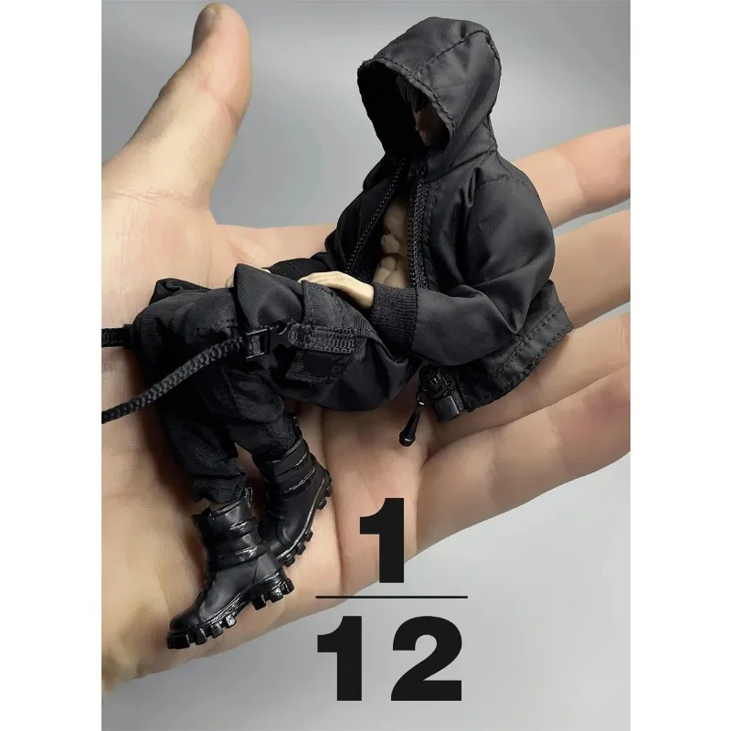 1/12 Scale Male Short Jacket Black Hooded Jacket Casual Sports Pants VB002 VB003 Body Accessory for 6'' Soldier Action Figures
1/12 Scale Male Short Jacket Black Hooded Jacket Casual Sports Pants VB002 VB003 Body Accessory for 6'' Soldier Action Figures