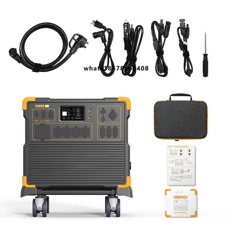 US stock PECRON E3800LFP solar generator 4200W 3840Wh comes with a cart and 300W solar panels for home backup
US stock PECRON E3800LFP solar generator 4200W 3840Wh comes with a cart and 300W solar panels for home backup