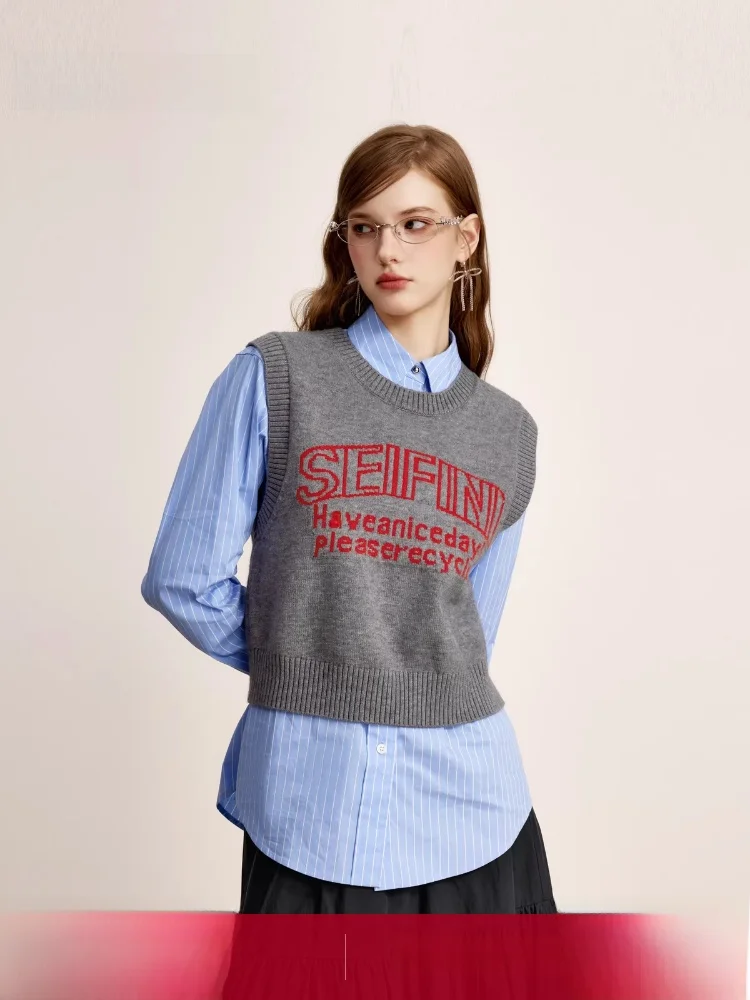 SEIFINI Sweet Sle Color Blo round Ne Svel Knitted Sweater Winter New Arrival Women's Faion Casual Comfortable Fit
SEIFINI Sweet Sle Color Blo round Ne Svel Knitted Sweater Winter New Arrival Women's Faion Casual Comfortable Fit