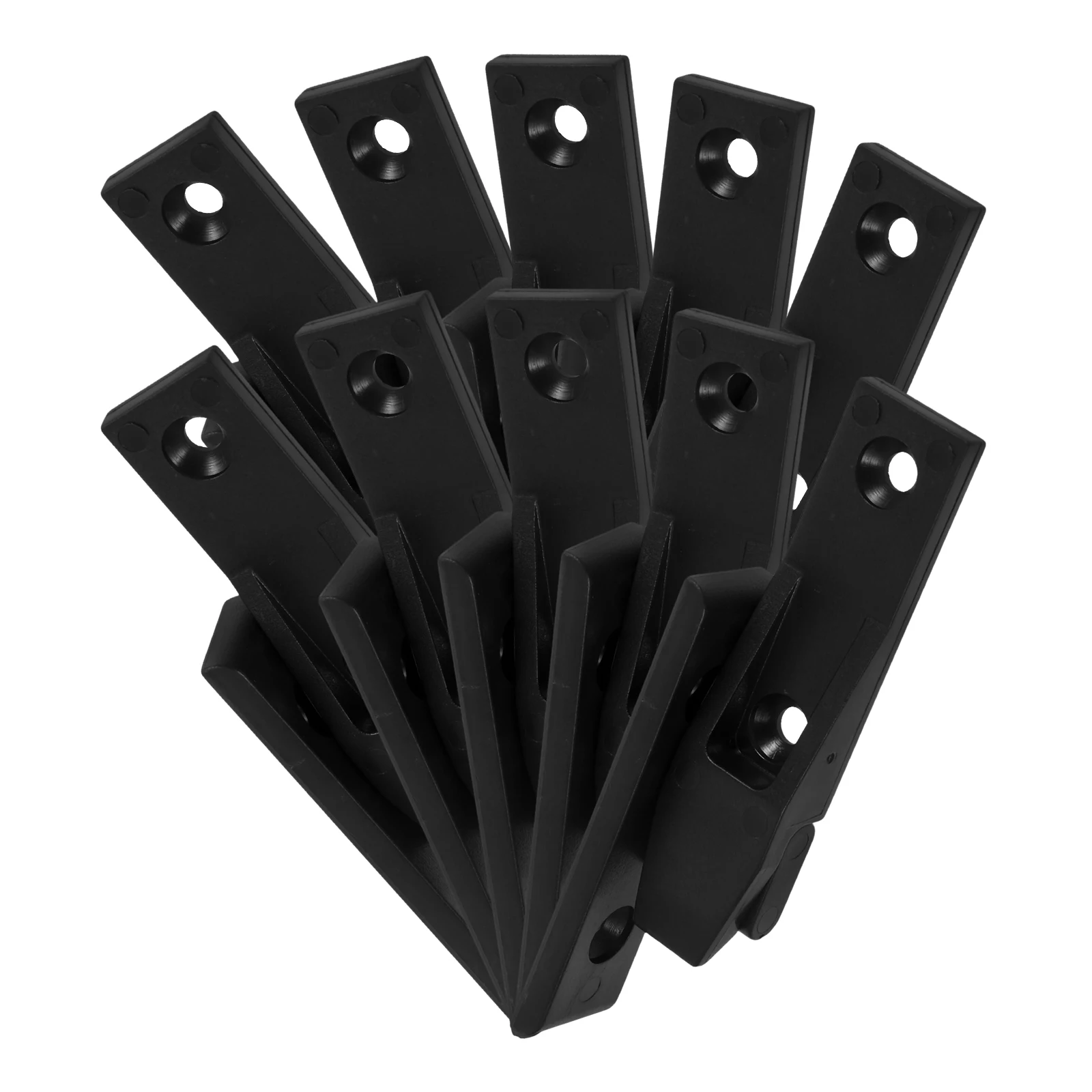 10 Sets Roman Column Connector Plastic Furniture Panel Joint Brackets Quick Loading Material Easy Installation Wardrobe
10 Sets Roman Column Connector Plastic Furniture Panel Joint Brackets Quick Loading Material Easy Installation Wardrobe