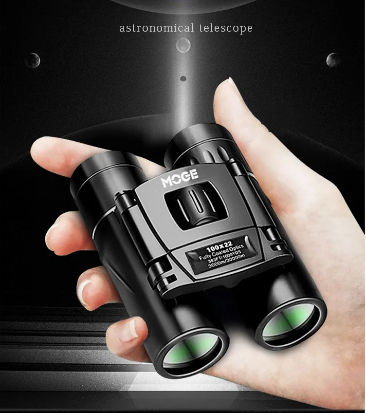 100x22 Professional Powerful HD Binoculars Mini Pocket Monocular BAK4 For Camping Theatre Concert Hunting Fishing Tourism Sports
100x22 Professional Powerful HD Binoculars Mini Pocket Monocular BAK4 For Camping Theatre Concert Hunting Fishing Tourism Sports