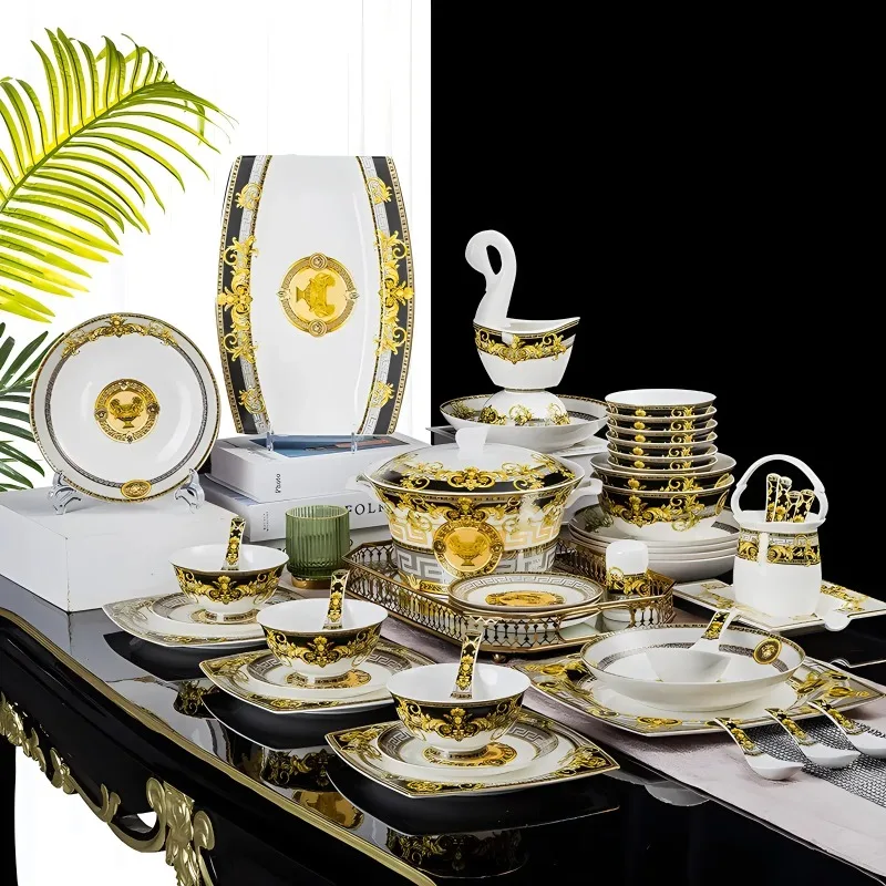 【Best-selling】Eco-friendly Ceramic Dinnerware Set - 60pcs Factory Price Tableware
【Best-selling】Eco-friendly Ceramic Dinnerware Set - 60pcs Factory Price Tableware