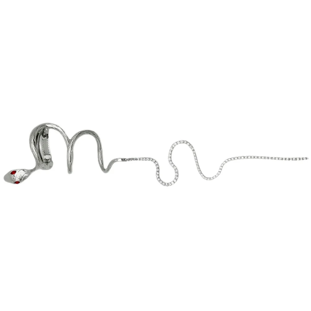 Snake Hair Clip Long Metal Hair Chain Light Weight Elegant Ponytail Decoration for Nightclub Birthday Graduation
Snake Hair Clip Long Metal Hair Chain Light Weight Elegant Ponytail Decoration for Nightclub Birthday Graduation