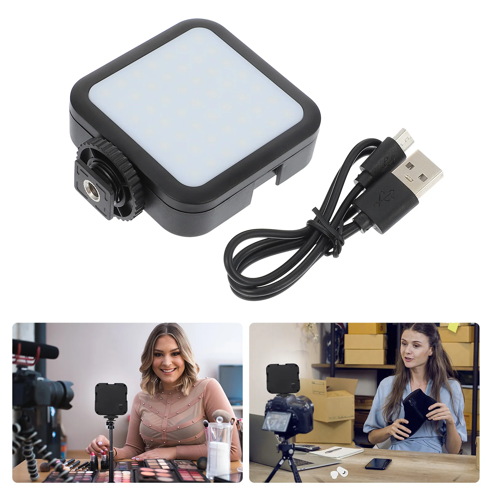 Camera Fill Light Photography LED Lamp Lightweight Compact Soft Light Realistic Colors Video Shooting Supplementary Lamp Neutral
Camera Fill Light Photography LED Lamp Lightweight Compact Soft Light Realistic Colors Video Shooting Supplementary Lamp Neutral
